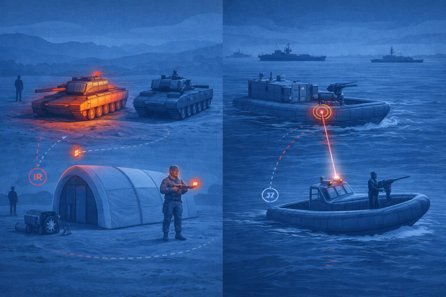 Inflasys inflatable training targets – land and maritime