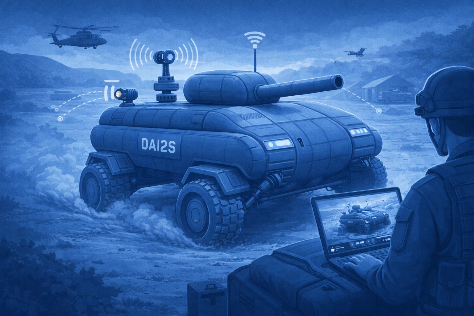 DAI2S system – robotic inflatable decoy