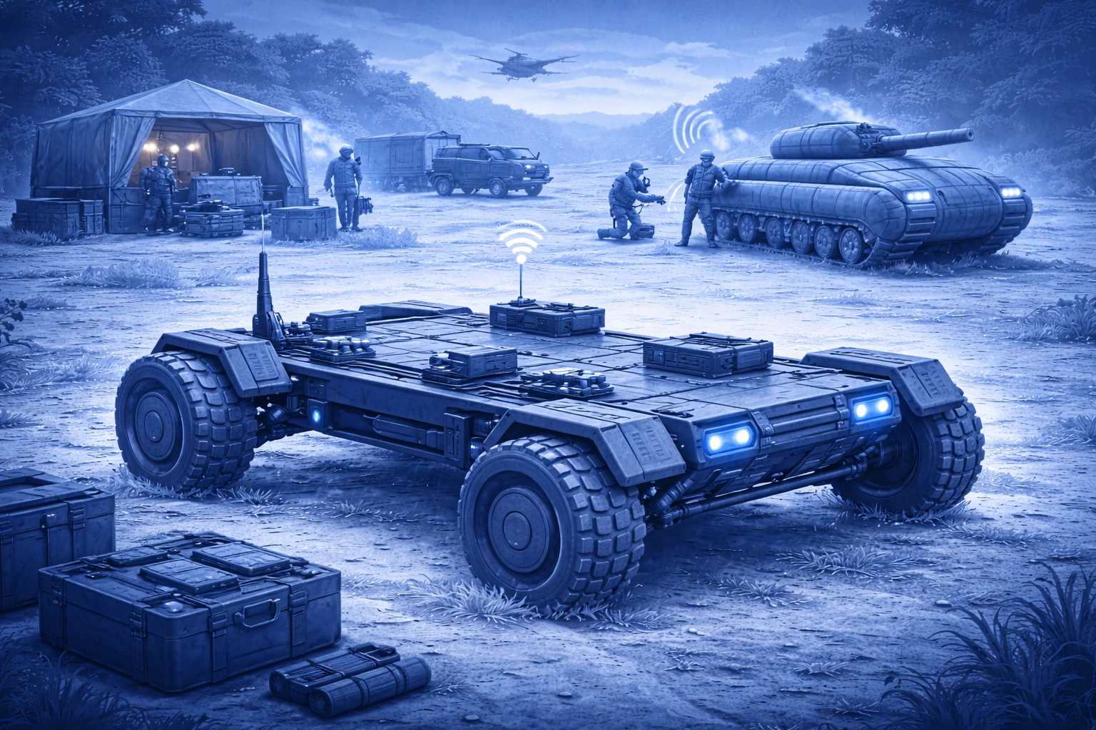 Electric motorized chassis