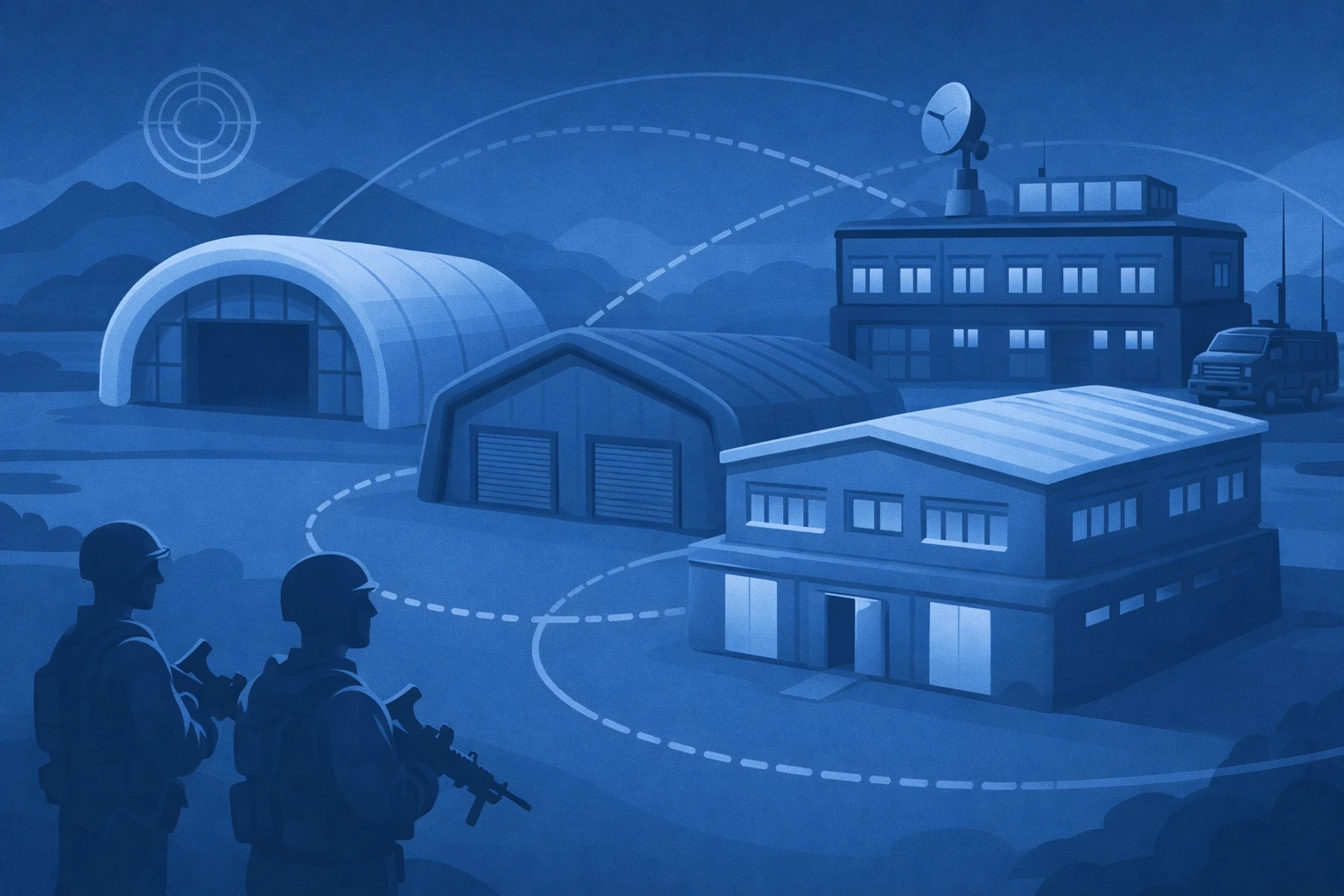 Inflasys inflatable building decoy