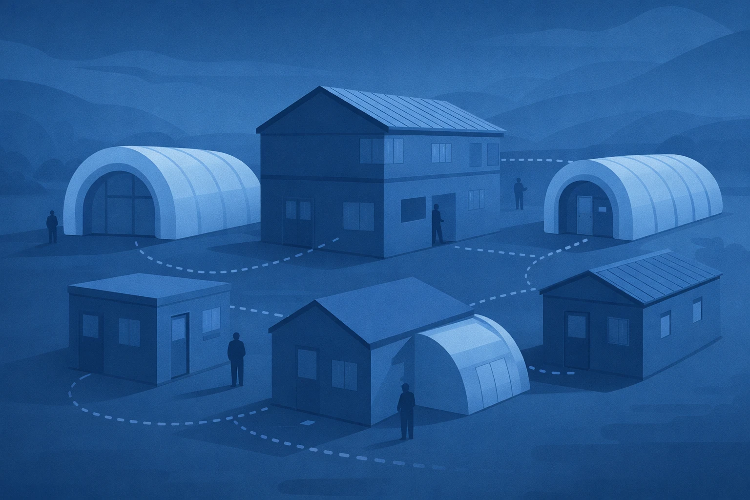 Architectural silhouettes