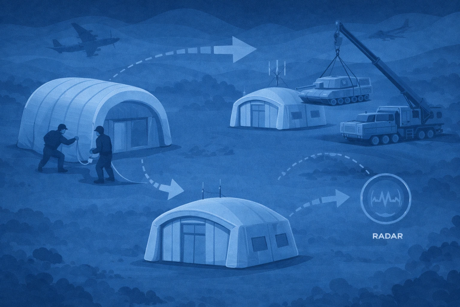 Understanding dual-use inflatable decoys