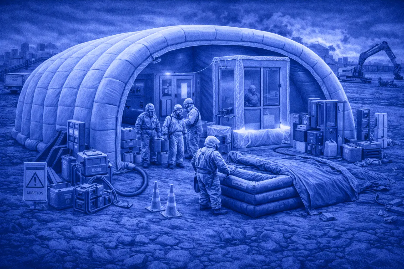 A complete range of inflatable hangars for very different uses