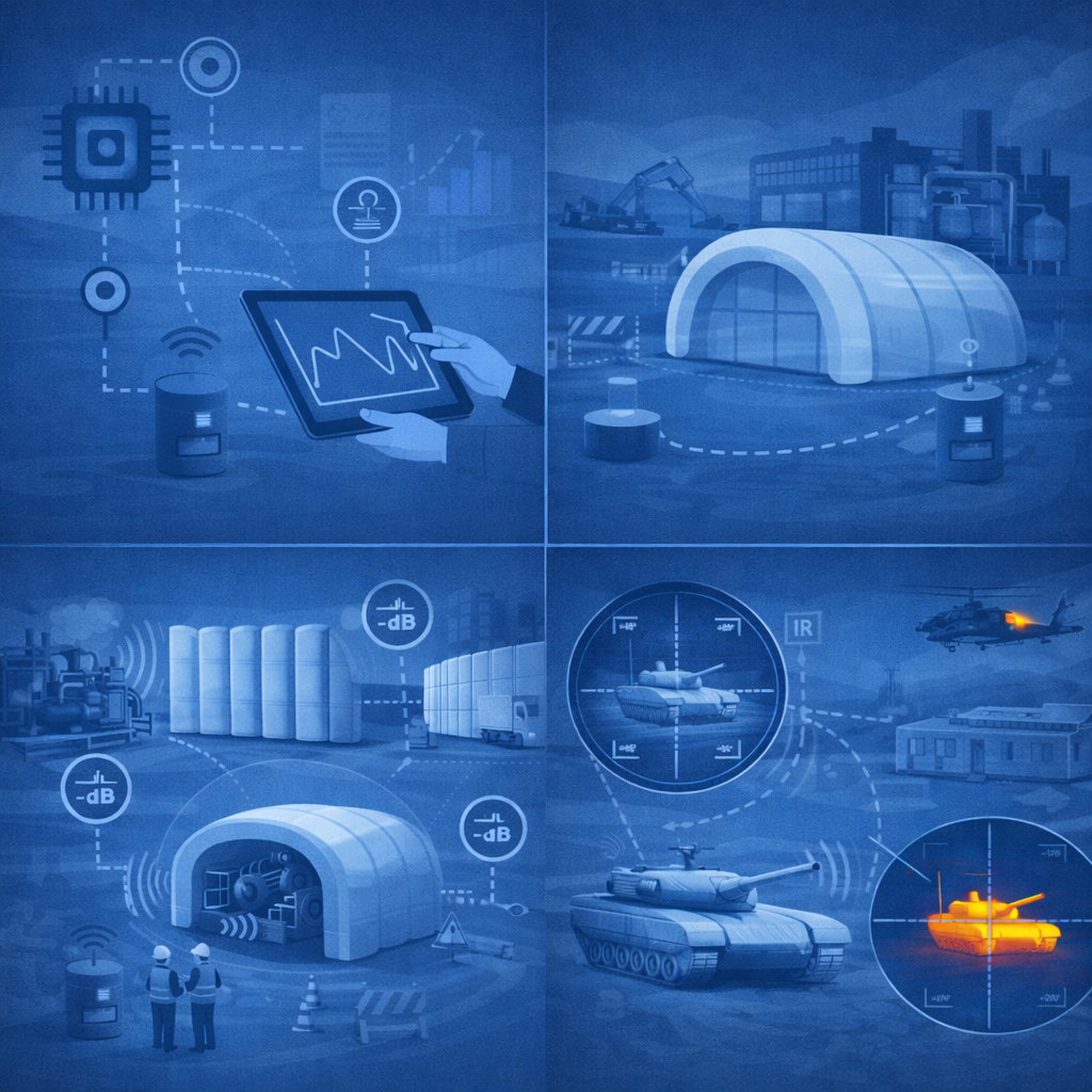 Inflasys industrial inflatable structure